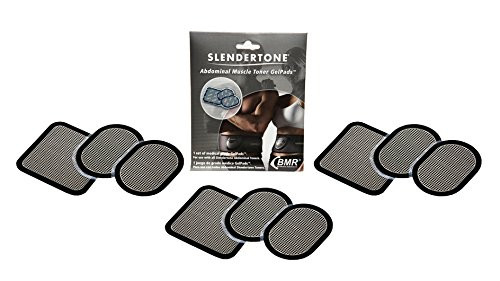 Slendertone Replacement Gel Pads for All Slendertone Abdominal Belts, 3  Sets (9 Gel Pads) - For Moms