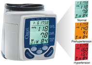 Ozeri BP2M CardioTech Premium Series Digital Blood Pressure Monitor with Hypertension Color Alert Technology 