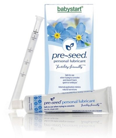 Pre-Seed Personal Lubricant, 40 Gram Tube with 9 Applicators - For Moms