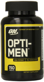 Optimum Nutrition Opti-Men Supplement, 150 Count 
