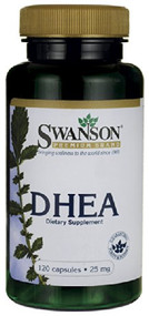 Swanson Premium DHEA 25mg -- 120 Capsules