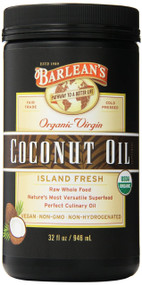 Barlean's Organic Virgin Coconut Oil, 32 Ounce