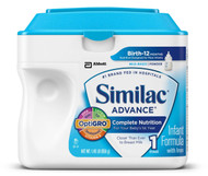 Similac Advance Infant Formula with Iron, Stage 1 Powder, 23.2 Ounces (Pack of 6)