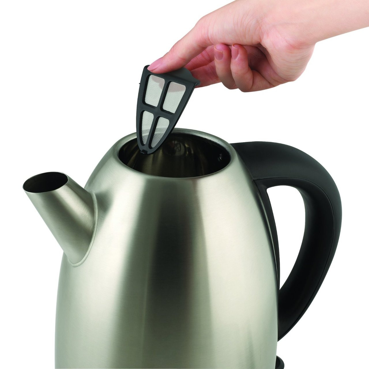 3-Liter Stainless-Steel Electric Kettle 