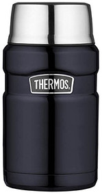 Thermos Stainless King 24-Ounce Food Jar, Midnight Blue 