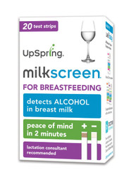 Upspring MS020 Milkscreen Test for Alcohol in Breast Milk (20-Pack)
