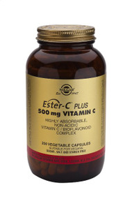 SOLGAR Ester-C Plus 500 mg Vitamin C Vegetable Capsules 250
