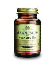 Solgar - Magnesium with Vitamin B6 Tablets 100