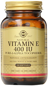 Solgar - Vitamin E 400 IU Alpha Softgels 100