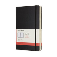 Moleskin 12-MONTH DAILY PLANNER Large Black Hard Cover