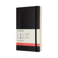 Moleskin 12-MONTH DAILY PLANNER Large Black Soft Cover