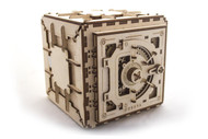 UGears 3D Mechanical Puzzle 3-digit combo lock Safe