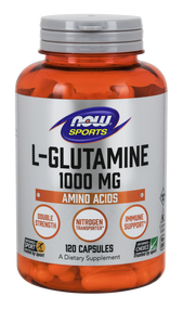 NOW Foods L-GLUTAMINE 1000mg 120 CAPS 0094