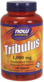 NOW Foods TRIBULUS 1000mg 180 Tablets 2271