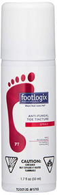 FOOTLOGIX Anti-Fungal Toe Tincture Spray, 1.7 Fl Oz
