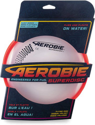 Aerobie 10" Super Disc - Flying Disc, Red