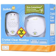 Safety 1st Crystal Clear Baby Monitor, White