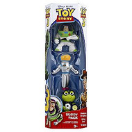 Toy Story 3 Buddy Pack - Communicator Buzz Lightyear, Barbie, and Bookworm