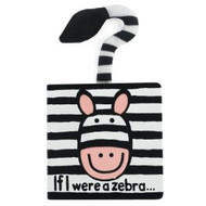 Jellycat If I Were A Zebra Book 6"