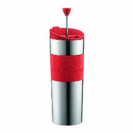 Bodum Vacuum Travel Press Coffee Maker w/ Grip RED