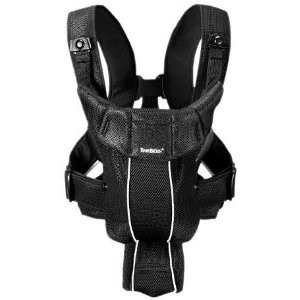 baby bjorn black mesh carrier