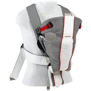 BABYBJORN Baby Carrier Air Gray White Mesh