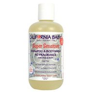 California Baby Shampoo & Body Wash: “Super Sensitive” ,8.5