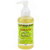 California Baby Massage Oil (w/pump):  Colds & Flu ,4.5
