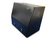 Black Steel Mine Series Tool Box with Drawers- W900