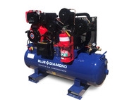 Mine Spec Piston Air Compressor- Diesel 11HP 42 CFM 160L 145 PSI