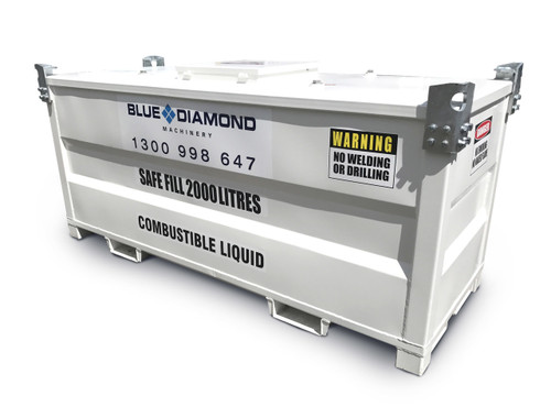 Fuel Tank 2220 L- Cube, Self Bunded Baffled