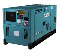 DENYO 25KVA Diesel Generator - 1 Phase - DCA-25SPX