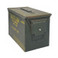 Fat 50 Cal Ammo Can Used Grade 2/Locking Hardware Kit Combo - NSN: 8140-01-252-4290