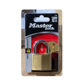 1 Master Lock® No. 140D Solid Body Padlock for Ammo Cans - New