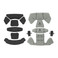 Epic Air Combat Helmet Liner System Pieces - New