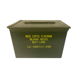  Clean Ammo Cans Grade 1 Used Fat 50 Cal - NSN: 8140-01-252-4290