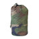 Poncho with Carry Bag Angolan Military Surplus Heavyweight Woodland Camo - New