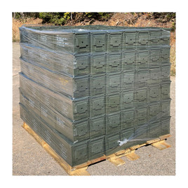 Pallet of Used 50 Cal Ammo Can Grade 1 - NSN: 8140-00-960-1699