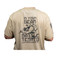 Ammo Can Man T-Shirts Sublimation back Grey Scale