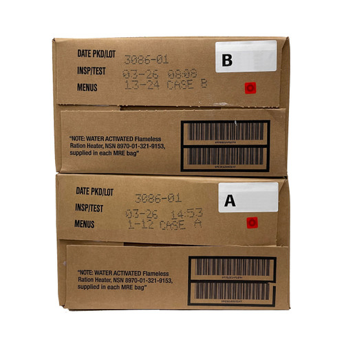 2026 MILITARY MRE CASE CERTIFIED A AND B CASE COMBO