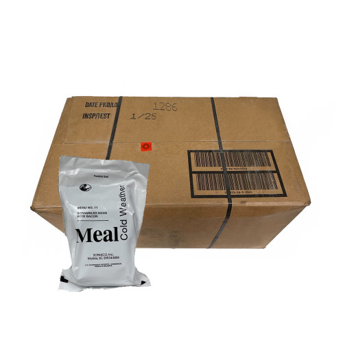 2025 MILITARY MRE CASE CERTIFIED - Cold Weather Mres's