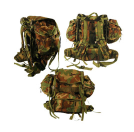 Molle II Rucksack Woodland Camo - Previously Issued - NSN - 8465-01-465-2289