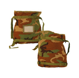 Removable Radio Pouch Woodland Camo - Previously Issued - NSN: 8465-01-465-2057