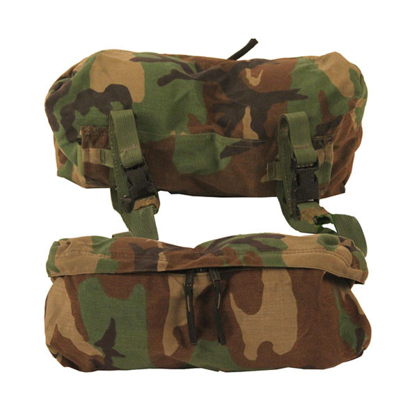 MOLLE Waist Pack Woodland Camo Previously Issued Ammo Can Man