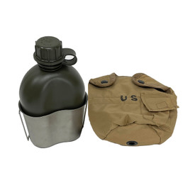 ALICE Desert Tan Canteen Cover With Canteen and Cup - Previously Issued 