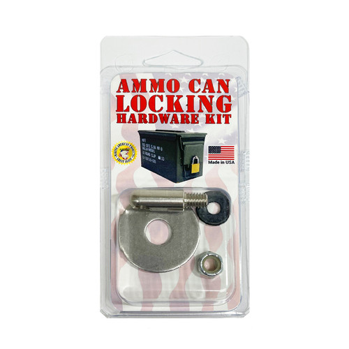 Ammo Can Locking Hardware Kit Made in the USA