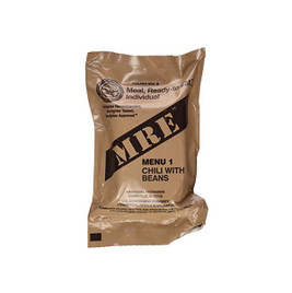 Military MRE Single Meal Inspection Date 2021 or Newer