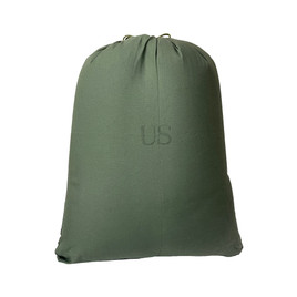 US Military Barracks Cotton Canvas Laundry Bag - New - Olive Green - NSN 8465-00-530-3692