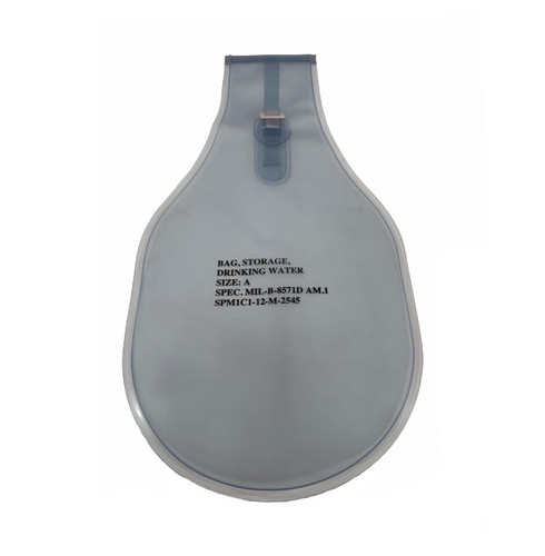 Bag Storage Drinking Water 5qt Military Specification MIL B 8571D - New - NSN: 8465-00-485-3034