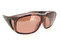 XL Sunglasses Over Glasses Polarized UV400 Tortoise Frame - Driving Copper Pol Lenses